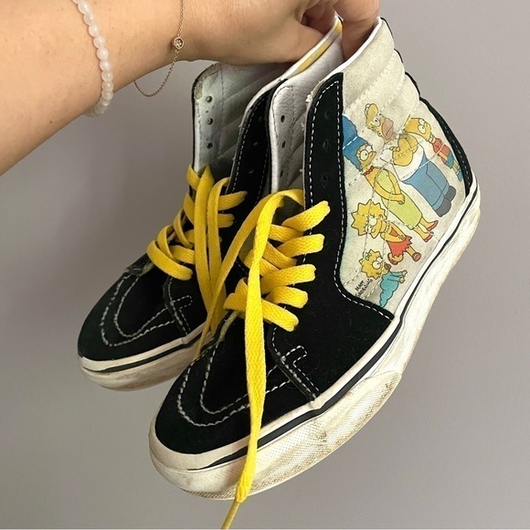VANS x The Simpsons Sk8-Hi 1987-2020 Sneakers - 5.5US - Picture 6 of 14